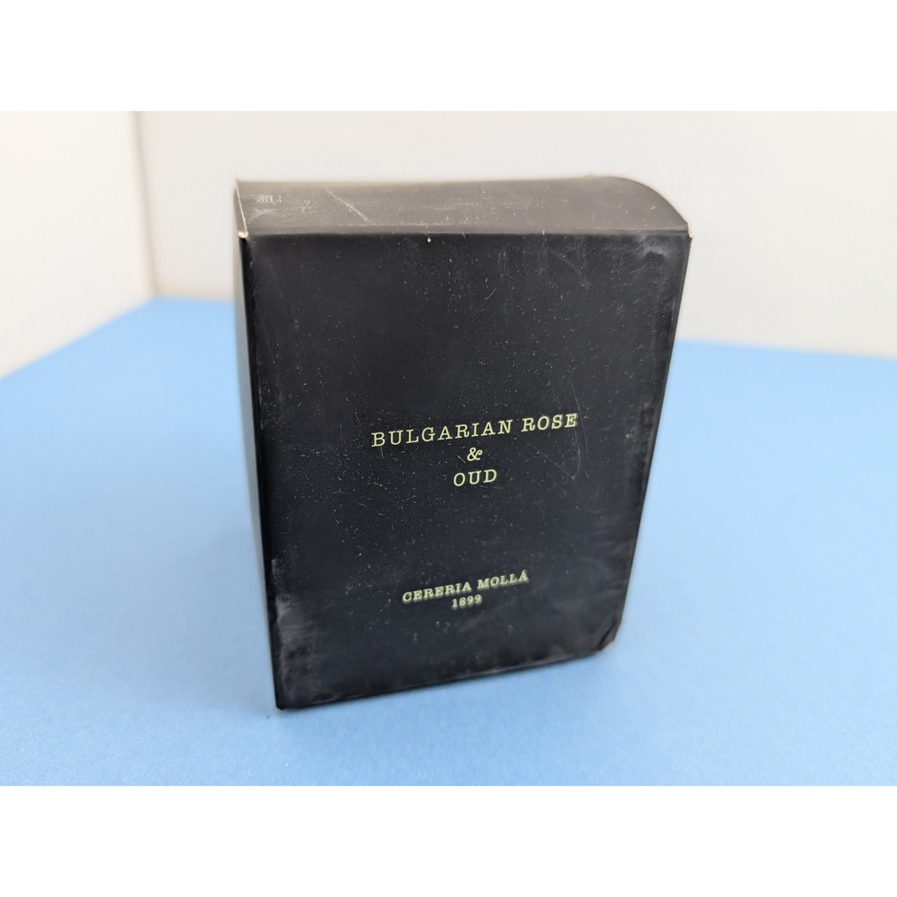 Cereria Molla Bulgarian Rose & Oud Candle 8 oz Made in Spain